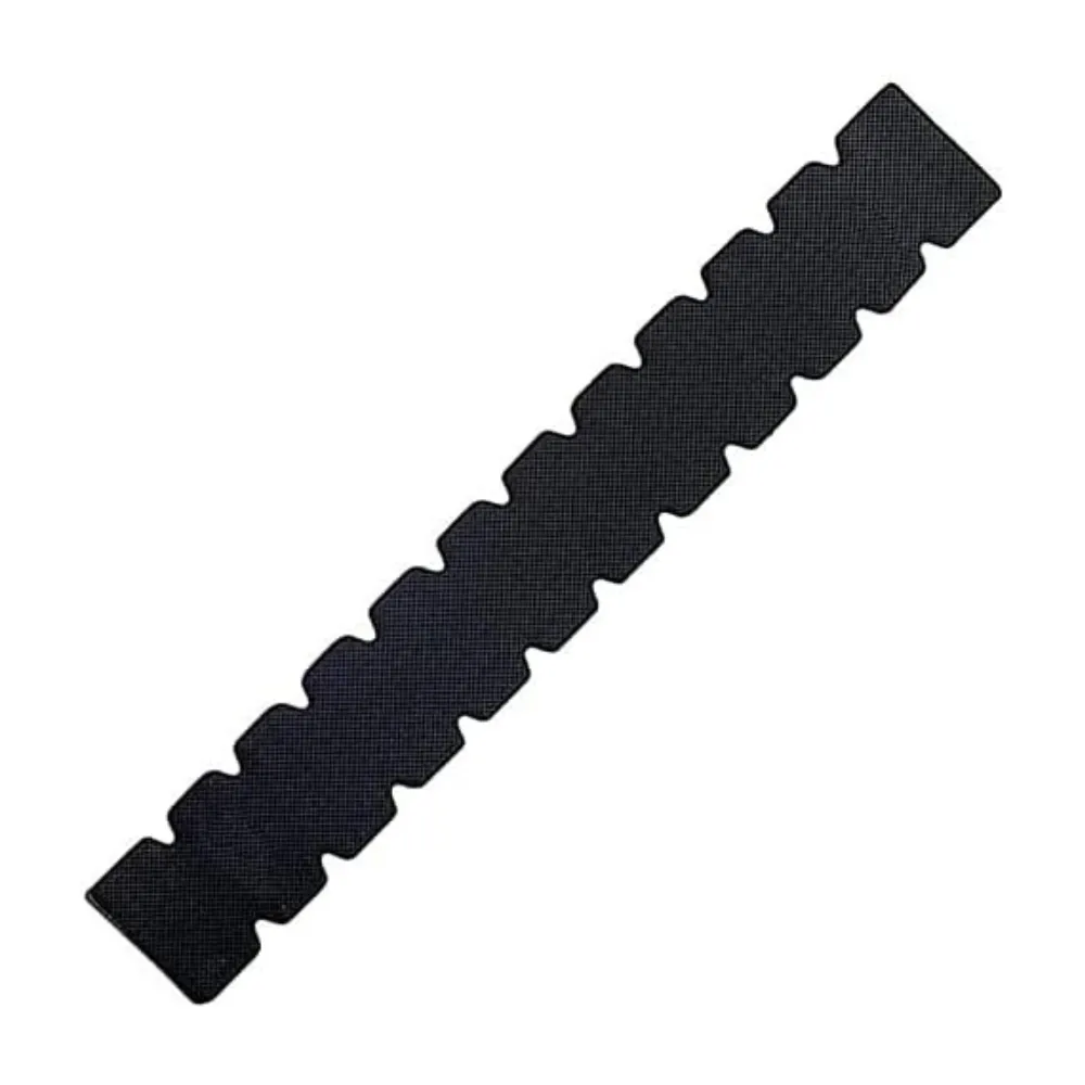 High Quality Padel Racket Protector - Toothed - Carbon Black