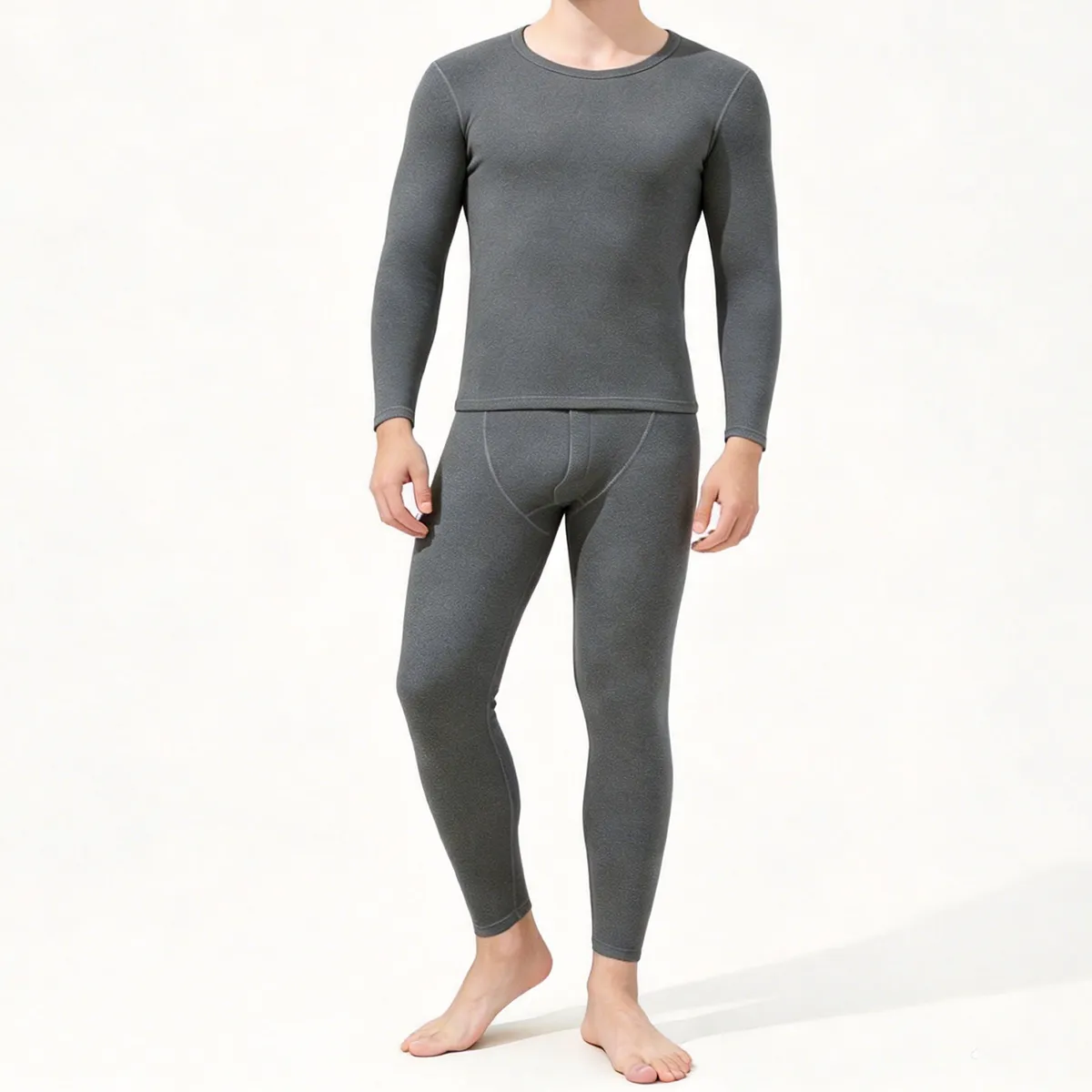 Sydney Mens Thermal Underwear Cold Weather Top Bottom Set