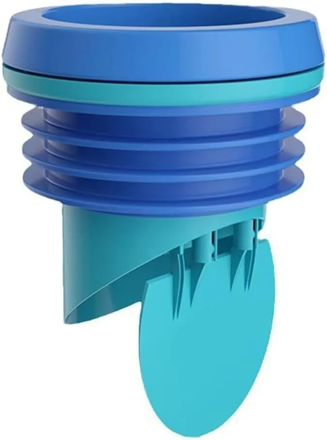 Heavy-Duty Toilet Wax Ring Seal with Backflow Valve - 110mm