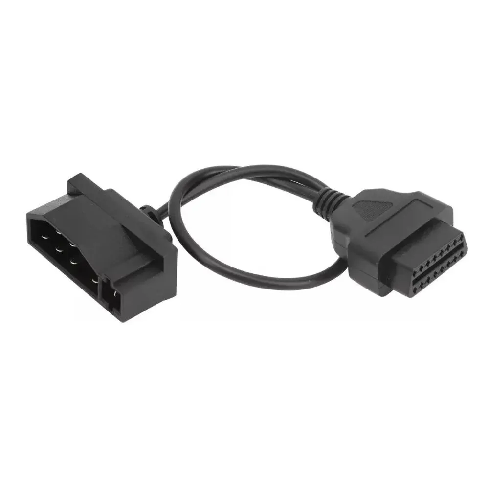 Ford 7 Pin to 16 Pin OBD1 OBD2 Diagnostic Adapter Cable Connector