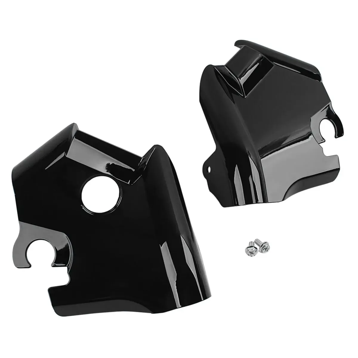 Motorcycle Front Fork Upper Frame Neck Covers Compatible with Universal