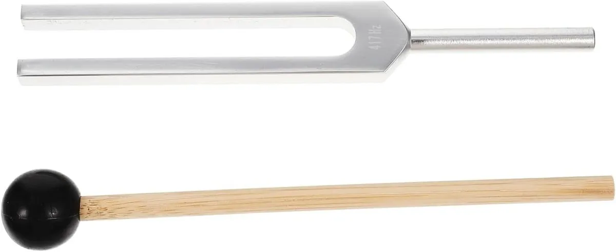 Tuning Fork Set Aluminum Alloy Sound Healing Forks Mallets for Guitar