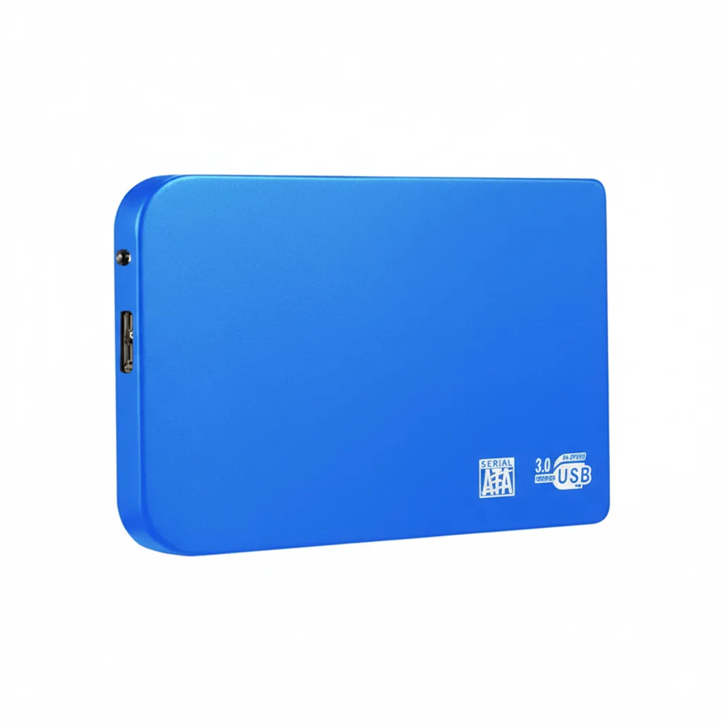 4TB External Hard Drive - USB 3.0 Portable HDD for PC & Laptop - Blue