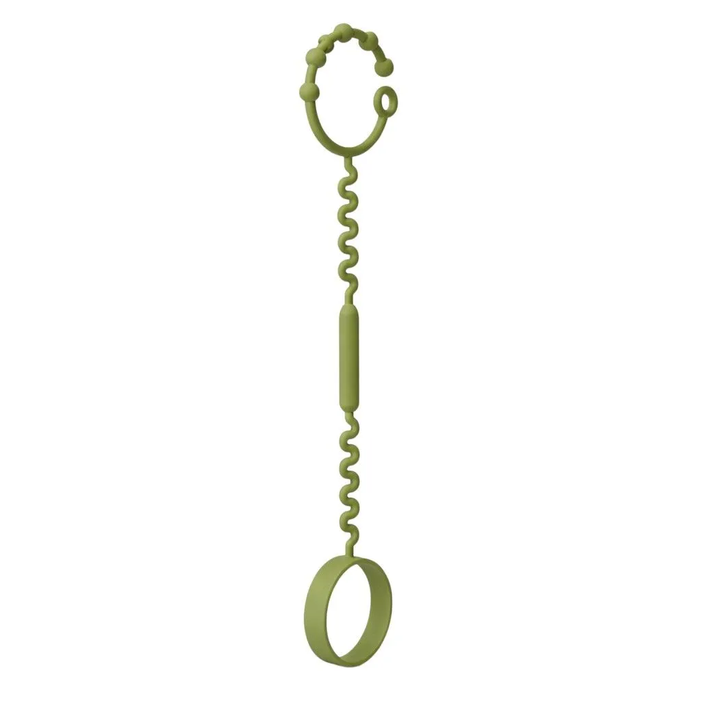 2 Pack - Silicone Baby Pacifier Clip Chain - Green