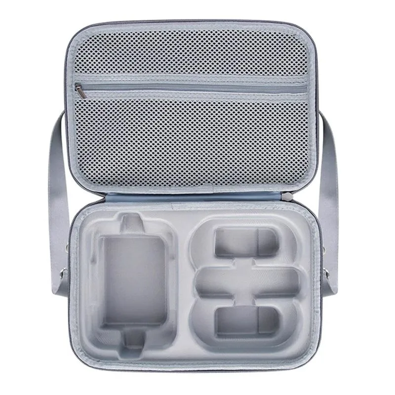 Grey Carry Case Compatible for DJI Neo Fly More Combo w/ Remote & Batteries