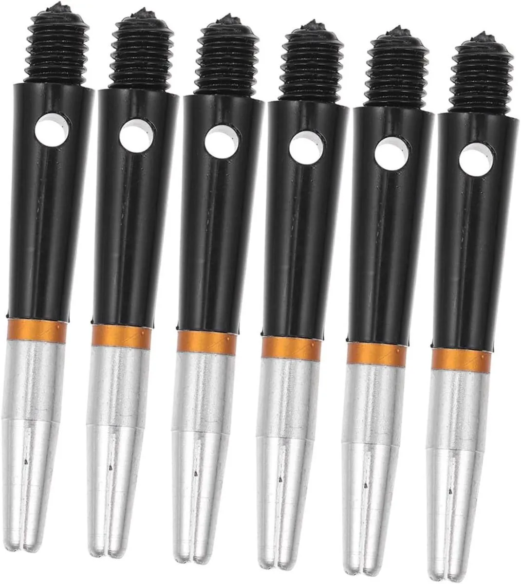 6Pcs Aluminum Rotary Dart Shafts Lightweight Professional Dart Stems