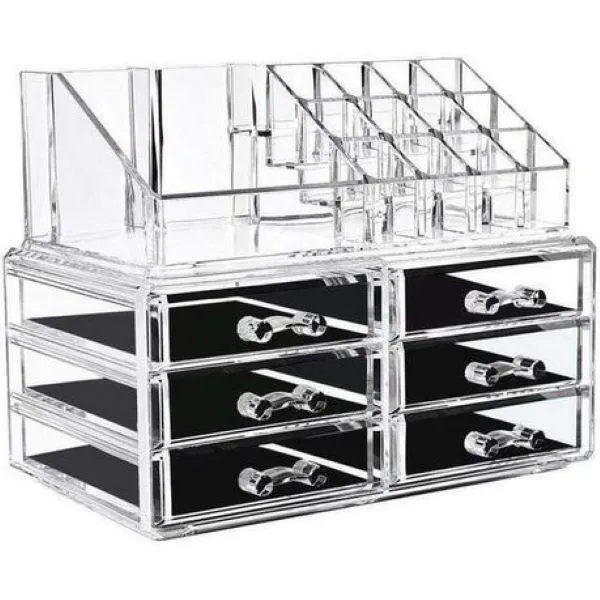 6 Drawer Cosmetic Storage Jewellery & Make-up Organizer
