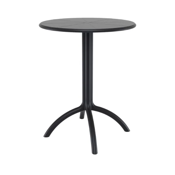 Siesta exclusive Patio Octopus 60 Round Table - Black