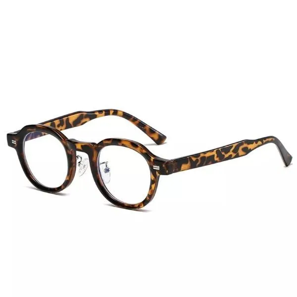 Retro Leopard Glasses Frames-Unisex /Non Prescription /Fashion Eyeglasses