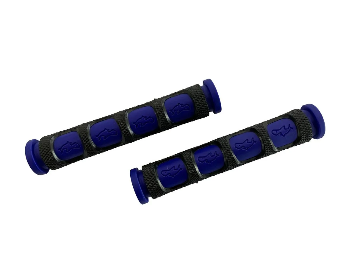 Universal Soft Anti-Slip Brake & Clutch Handle Silicone Sleeves - Blue