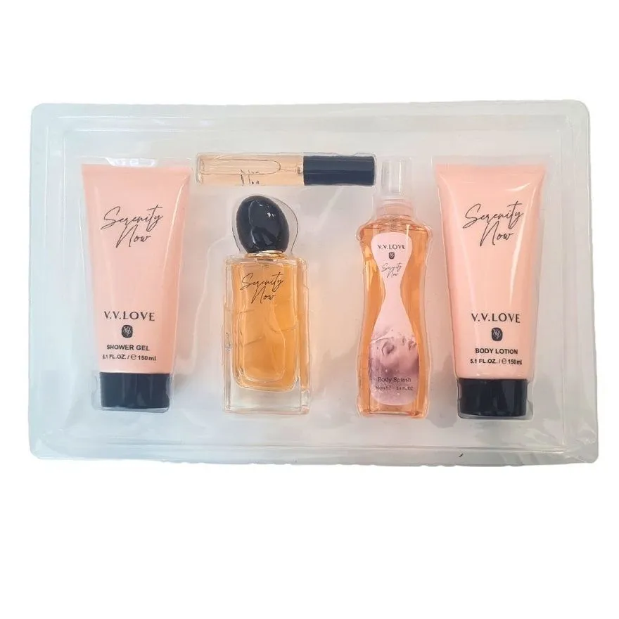 Serenity Noir Luxury 5-Piece Fragrance & Body Care Gift Set