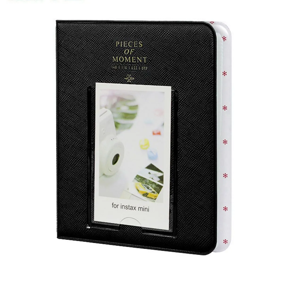 64 Pockets Album Picture Cover for 3-Inch Photos Instax Mini - Black