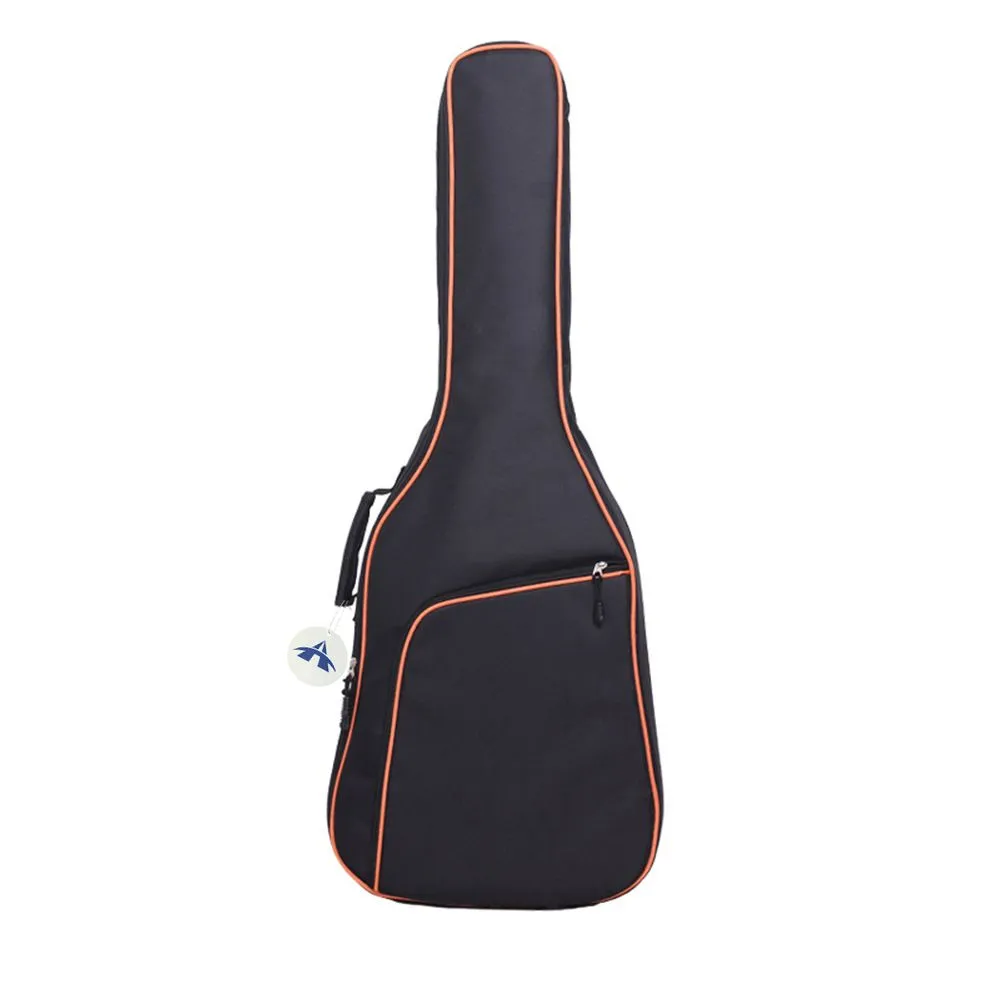 38/39 Inch Waterproof Guitar Gig Bag with Adjustable Shoulder Strap - Orange