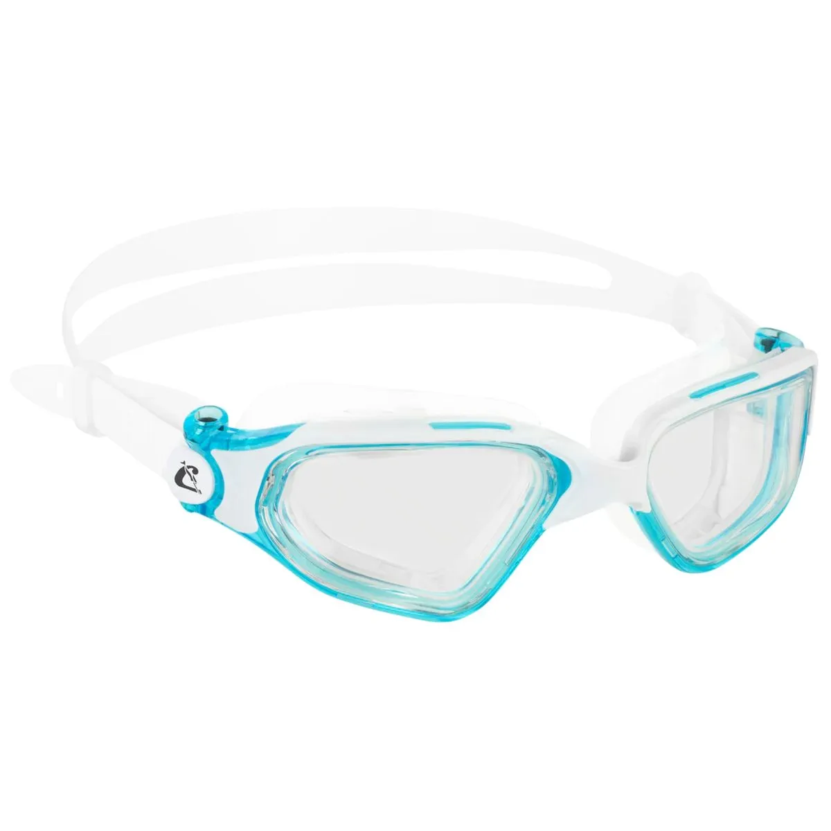 Swim Goggles - Clear Eyes Anti-Fog UV Protective Lenses | Cressi - Aquamarine