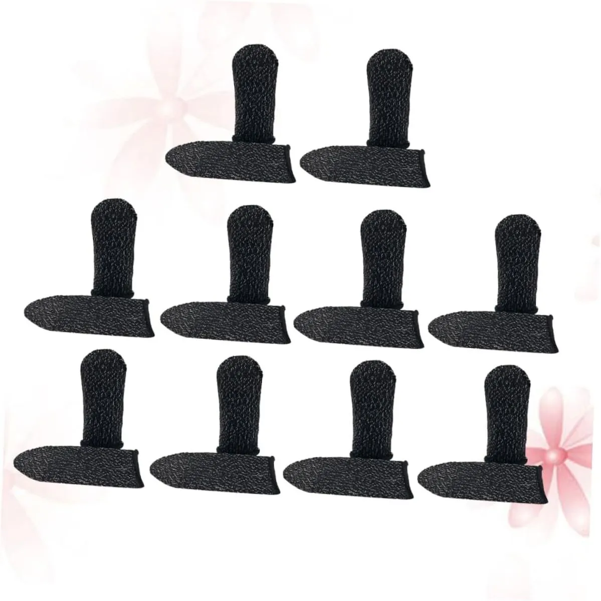 Elastic Finger Sleeves Anti-slip Sweat-proof Touch Screen Gaming Accessory