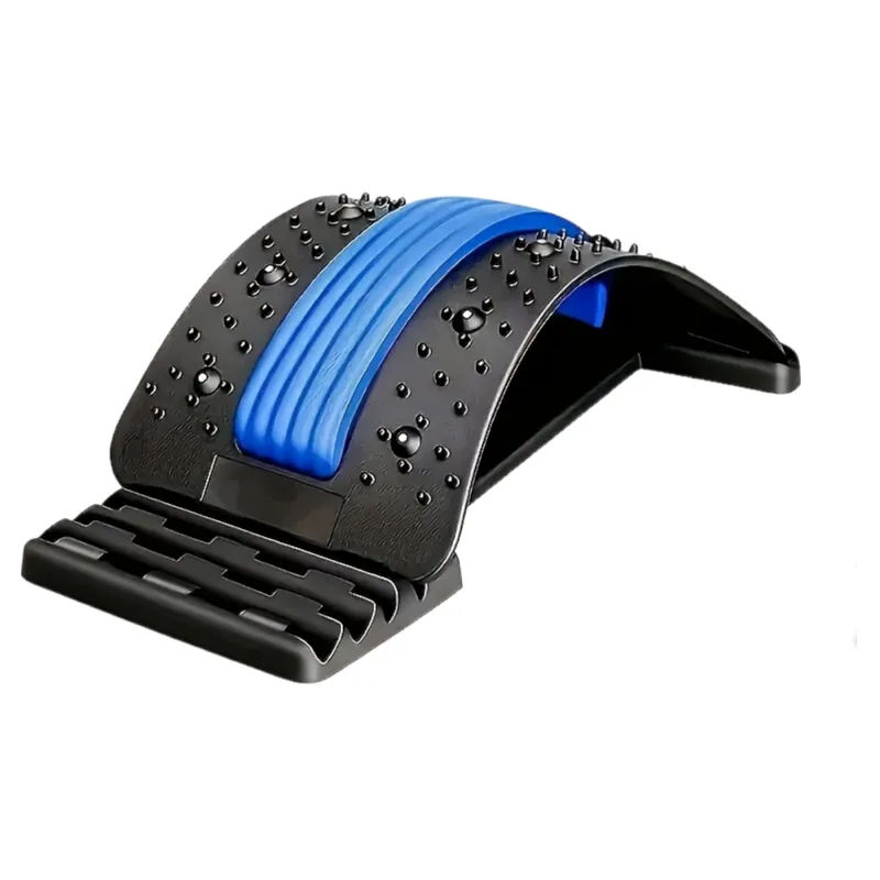 3-Level Adjustable Back Stretcher -Ergonomic Posture Corrector with Massage