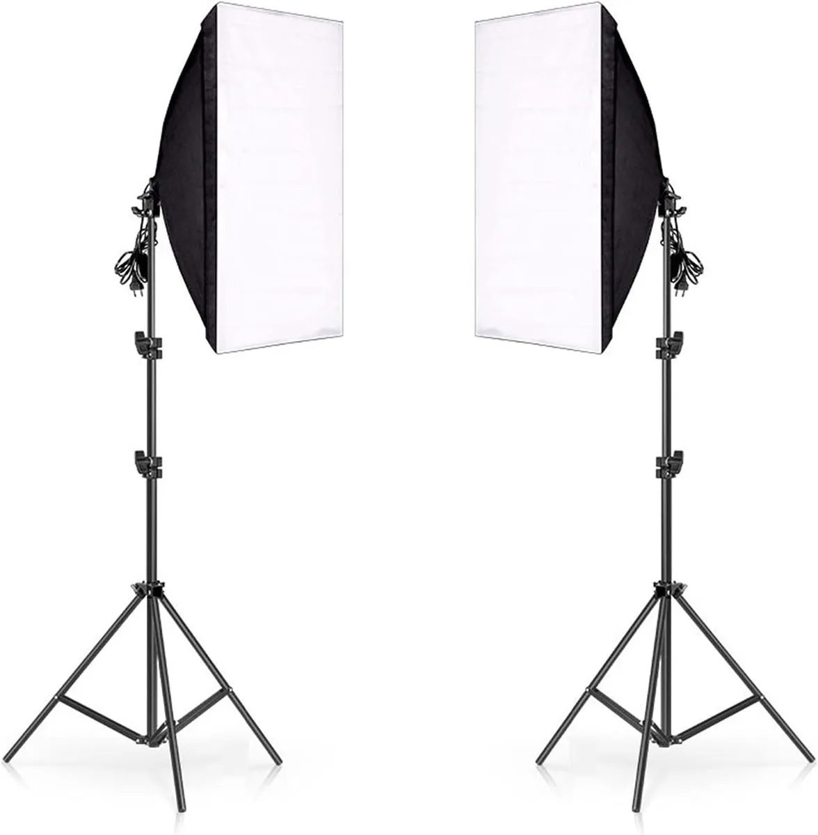 Professional 2 Pcs Soft Box Studio Lighting Set | No Bulb