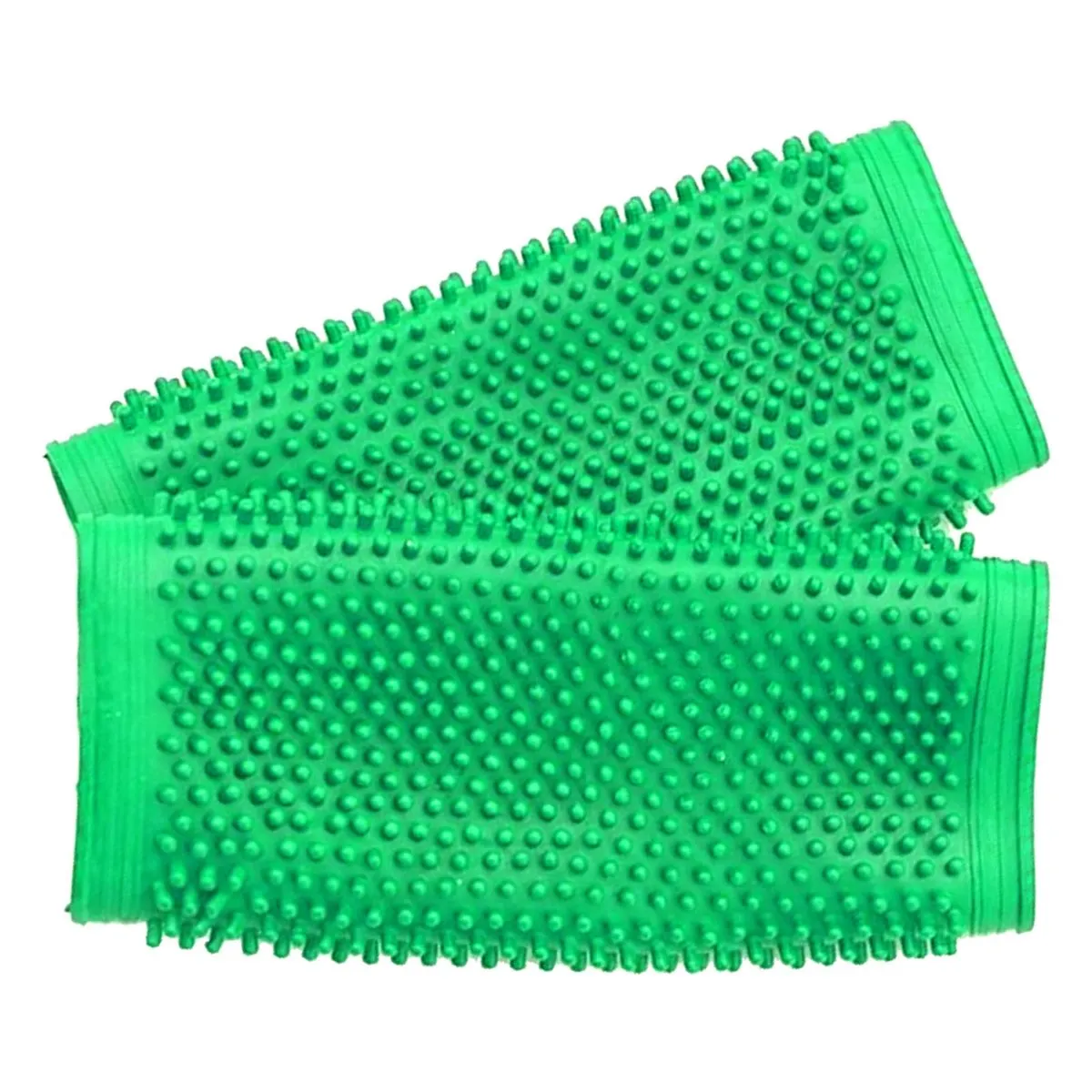 2PCS Motorcycle Handlebar Grips Anti-Slip Rubber for Electric Bikes Green