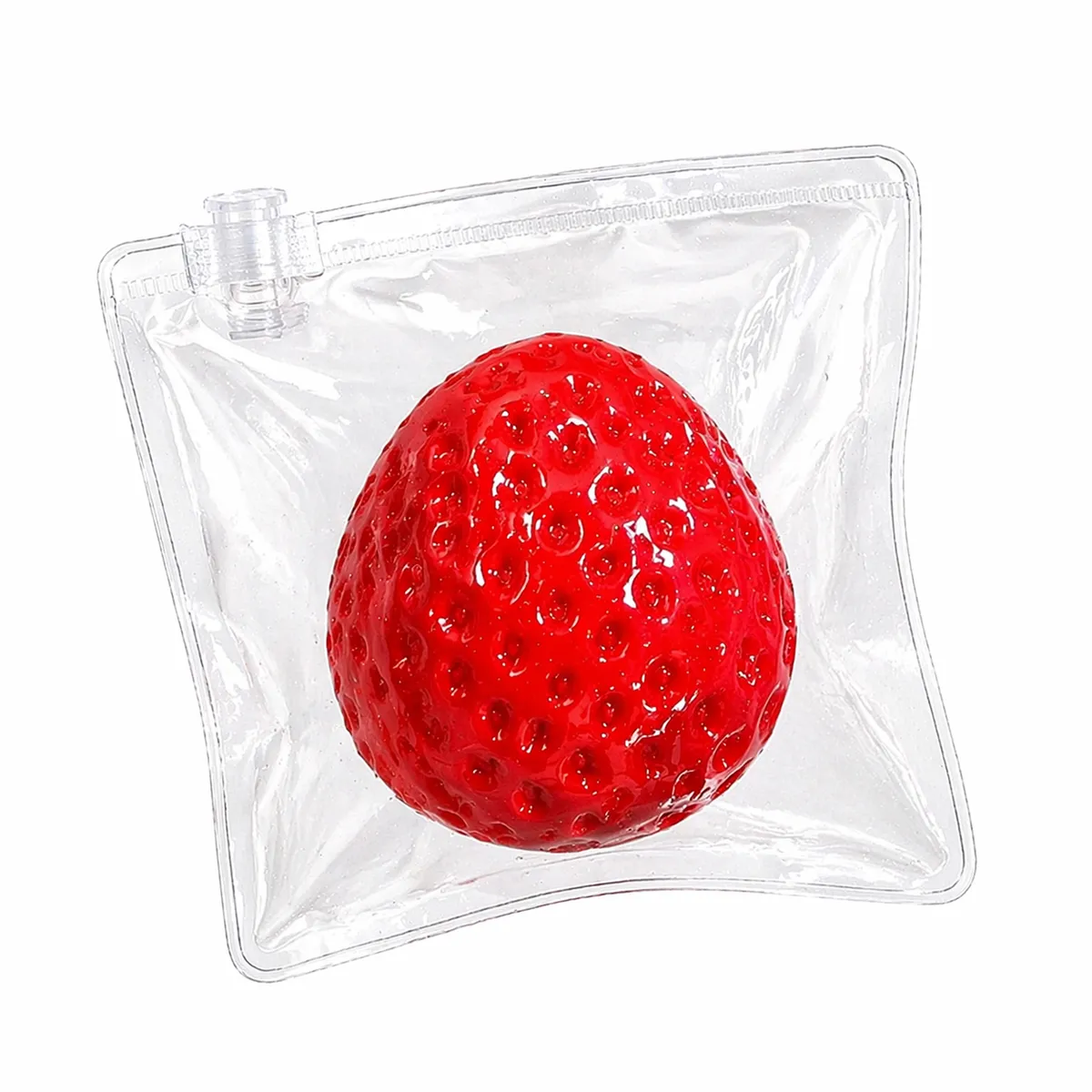 Strawberry Shape Squishy Toy Stress Relief Fidget Toy