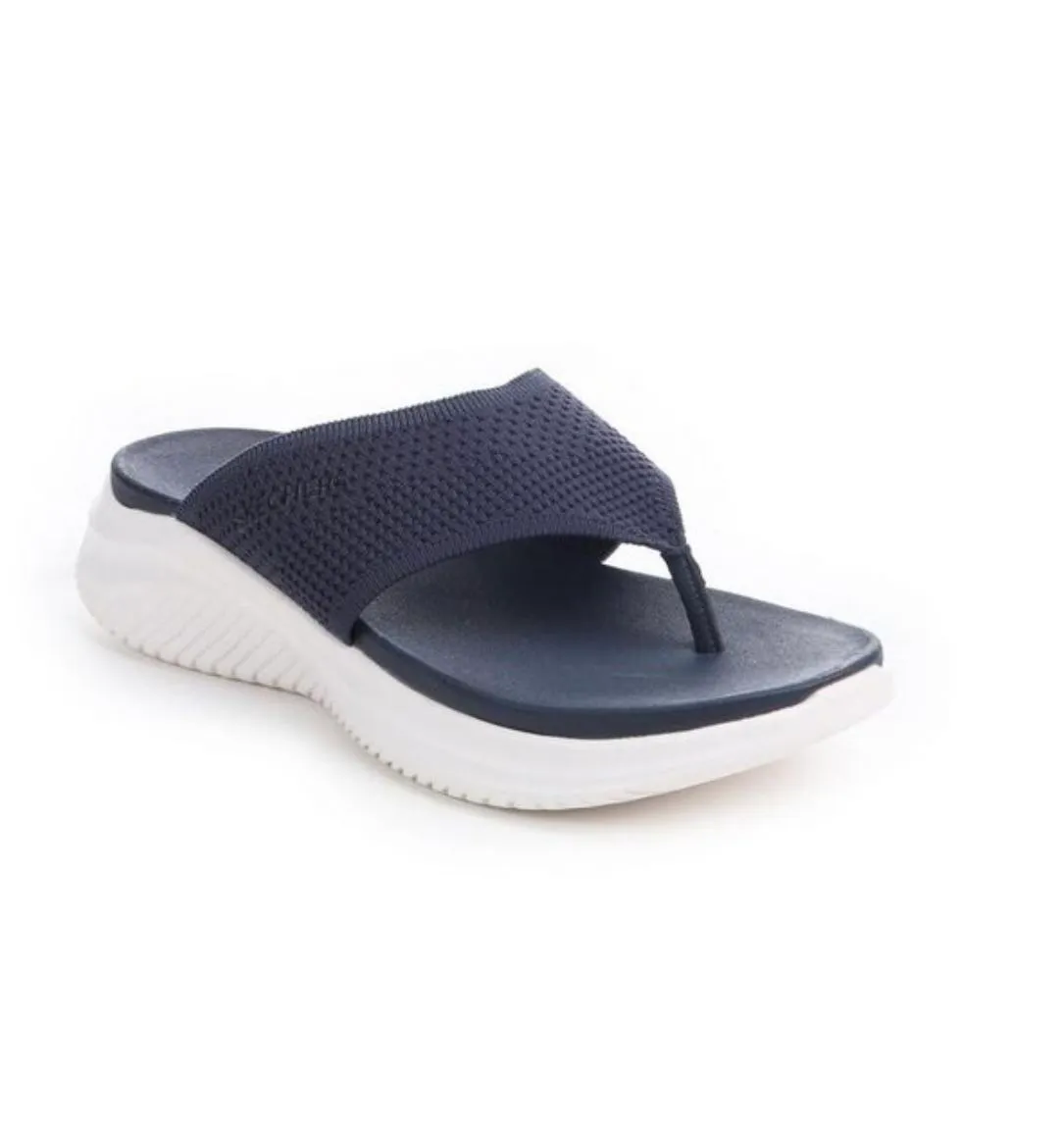 Skechers Women NAVY Thong Flip Flop