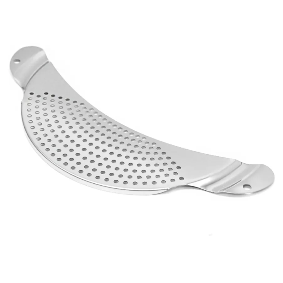 Stainless Steel Moon Shaped Filter, Semi-Circular Hanging Pot Filter
