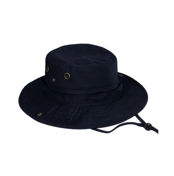 Unisex Bucket Sun Hat - Black