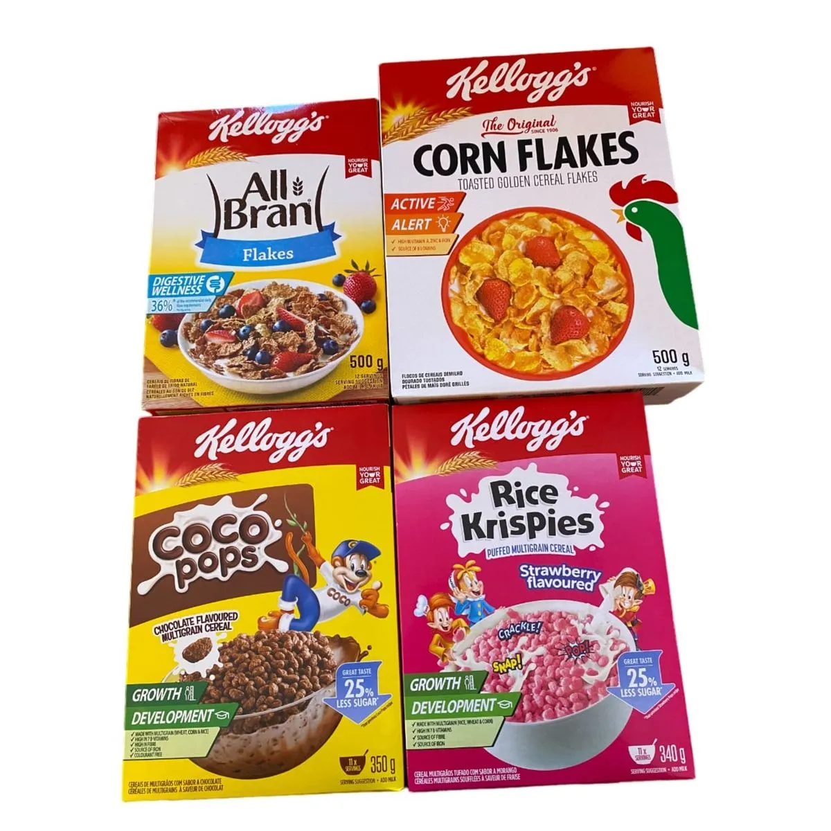 Kellogg's Breakfast Cereal Combo