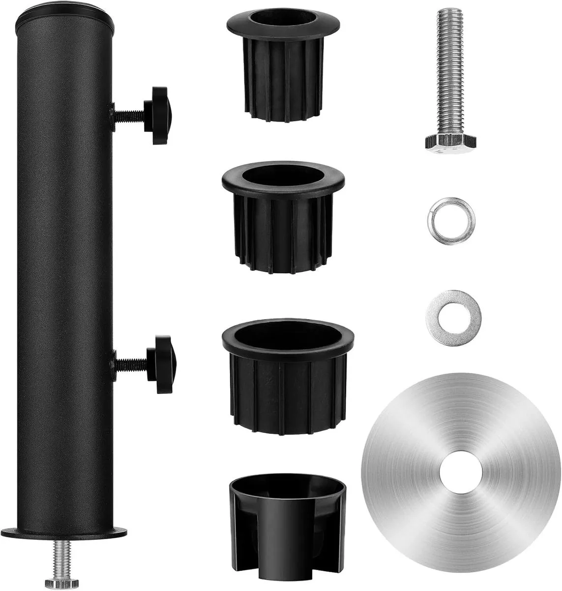 Stainless Steel Outdoor Umbrella Stand Tube Holder