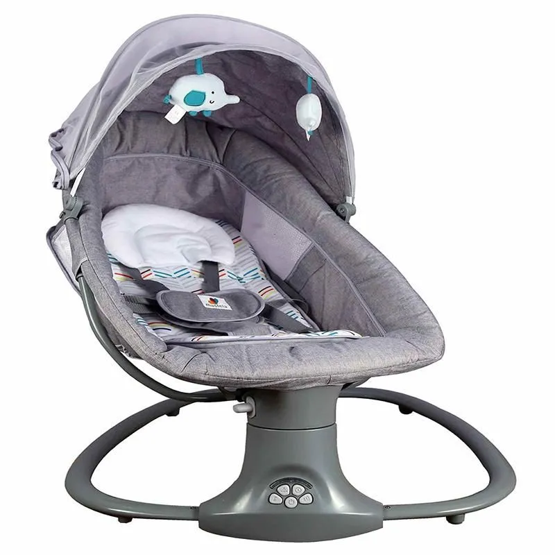 3-in-1 Deluxe Multi Function Bassinet. - Grey