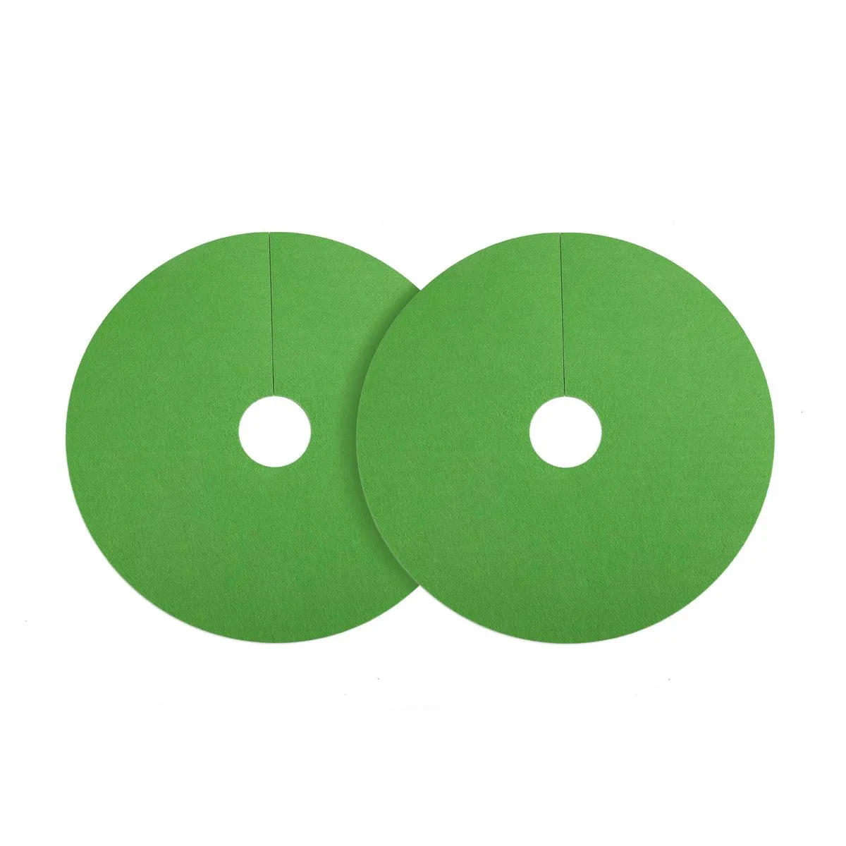 2-Pack Green Thick Weed Mats