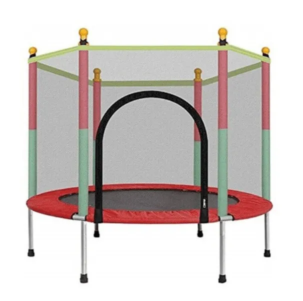 Indoor/Outdoor Mini Trampoline - Red