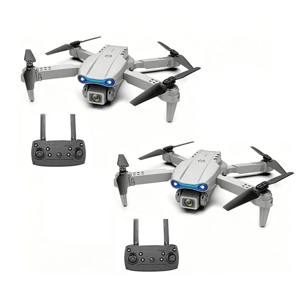 2-Pack Folding High-Definition Aerial Photography Remote Control Drone