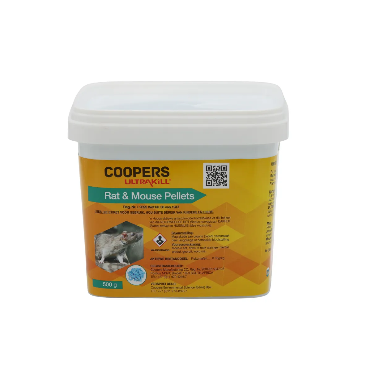 Coopers Rat & Mouse Pellets 500g