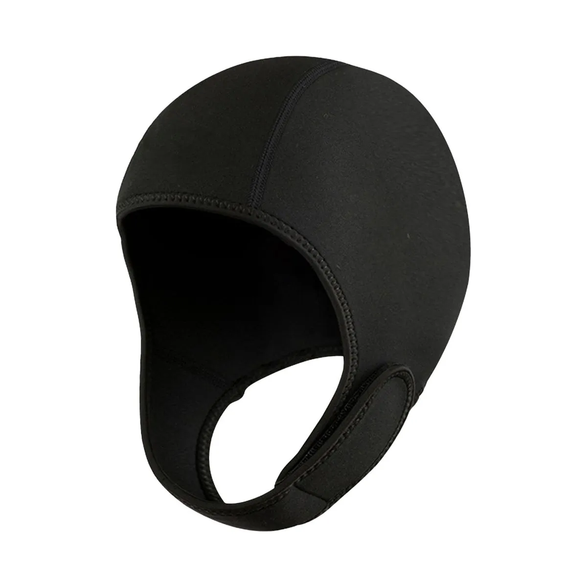 Scuba Diving Hood 2mm Neoprene Diving Wetsuit Hood Surfing Hat - Black