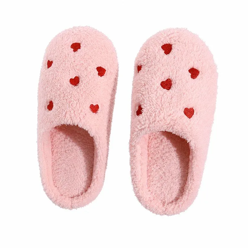 Sweet Heart Home Warm Cotton Slippers