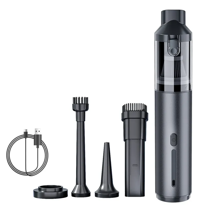 4-in-1 Portable Cordless Mini Hand Vacuum for Car, Desk, Keyboards