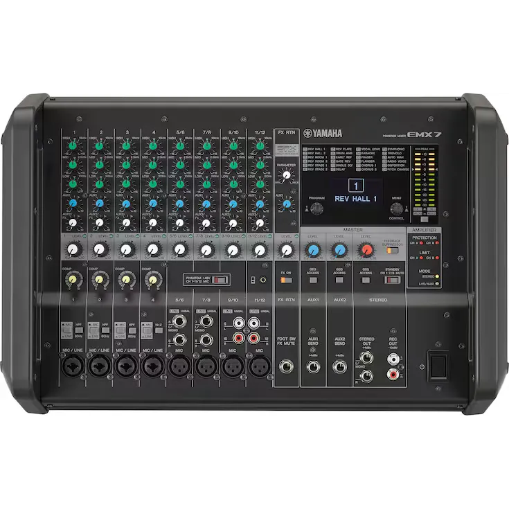 Yamaha EMX7 Powered Mixer