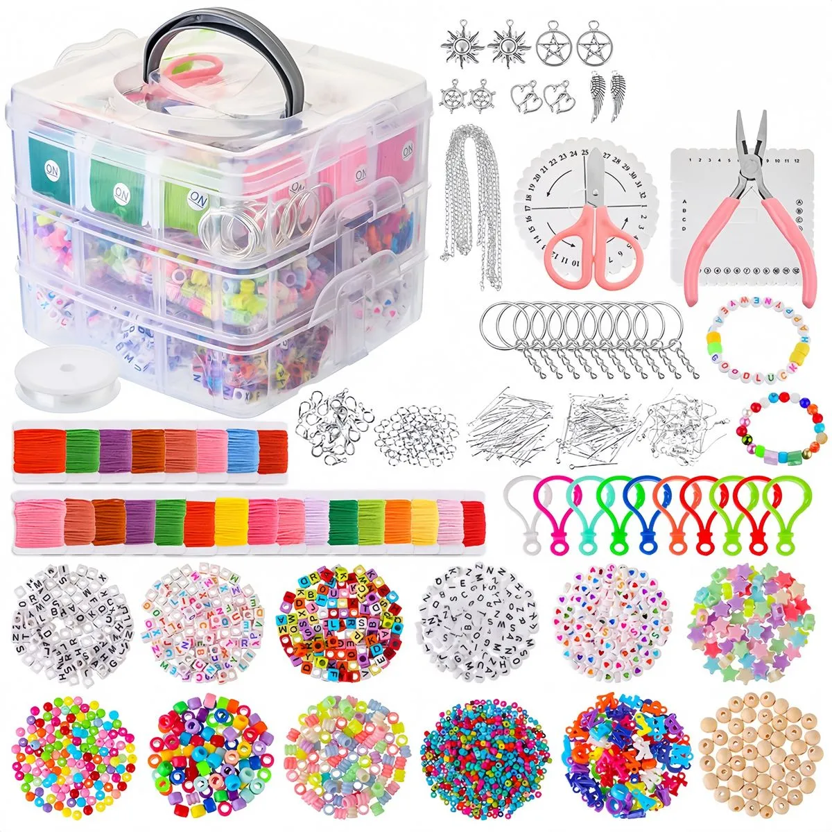 DIY Jewellery Making Kit Jewelry Charms Kit Jewelry Making Tool Kit