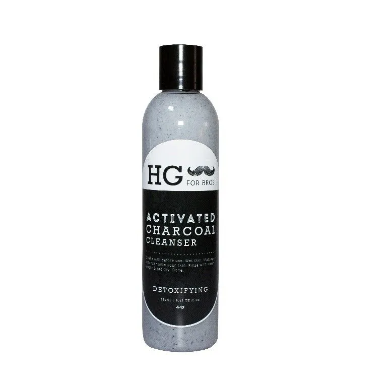 Hey Gorgeous, HG For Bros Acitivated Charcoal Cleanser, 250ml