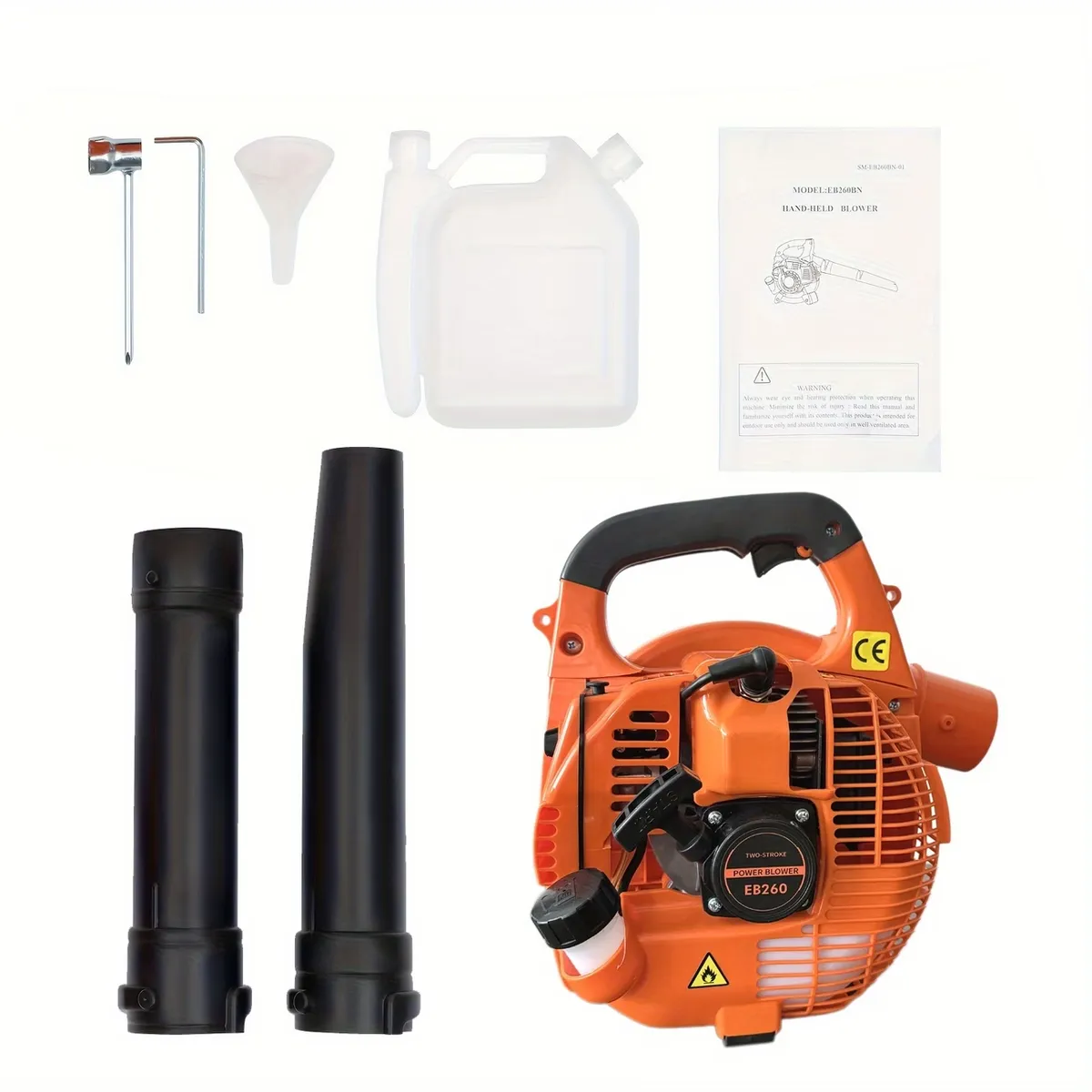 2-Stroke Petrol Leaf Blower for Outdoor Cleaning & Debris Removal