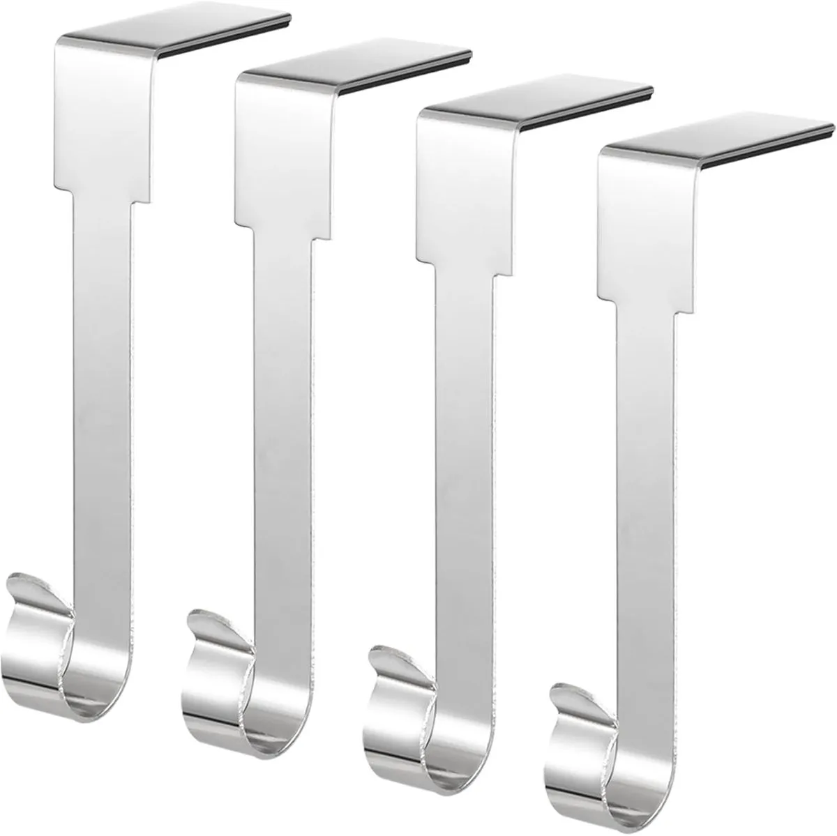 4 Piece Christmas Stocking Holders Mantel Hook Hangers Fireplace Hooks