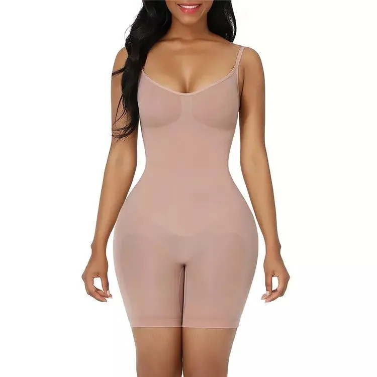 Seamless Skims shapewear bodysuit - Full body front and back coverage Nude