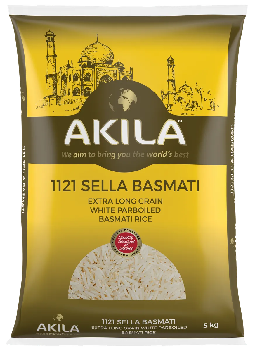 Akila 1121 Sella Basmati Rice - 5kg