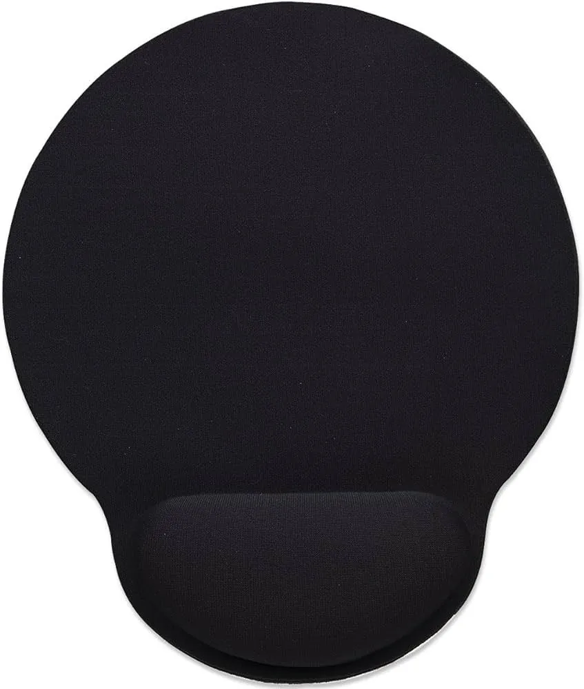 Gel Wrist Rest Mouse Pad - Black