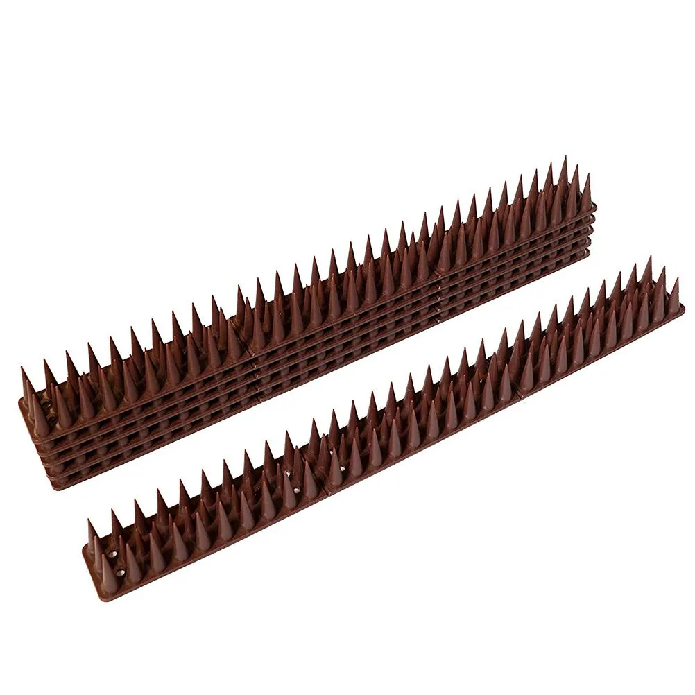 10 Pieces Bird Repellent Strips Anti-Climb compatible with Garden Railings