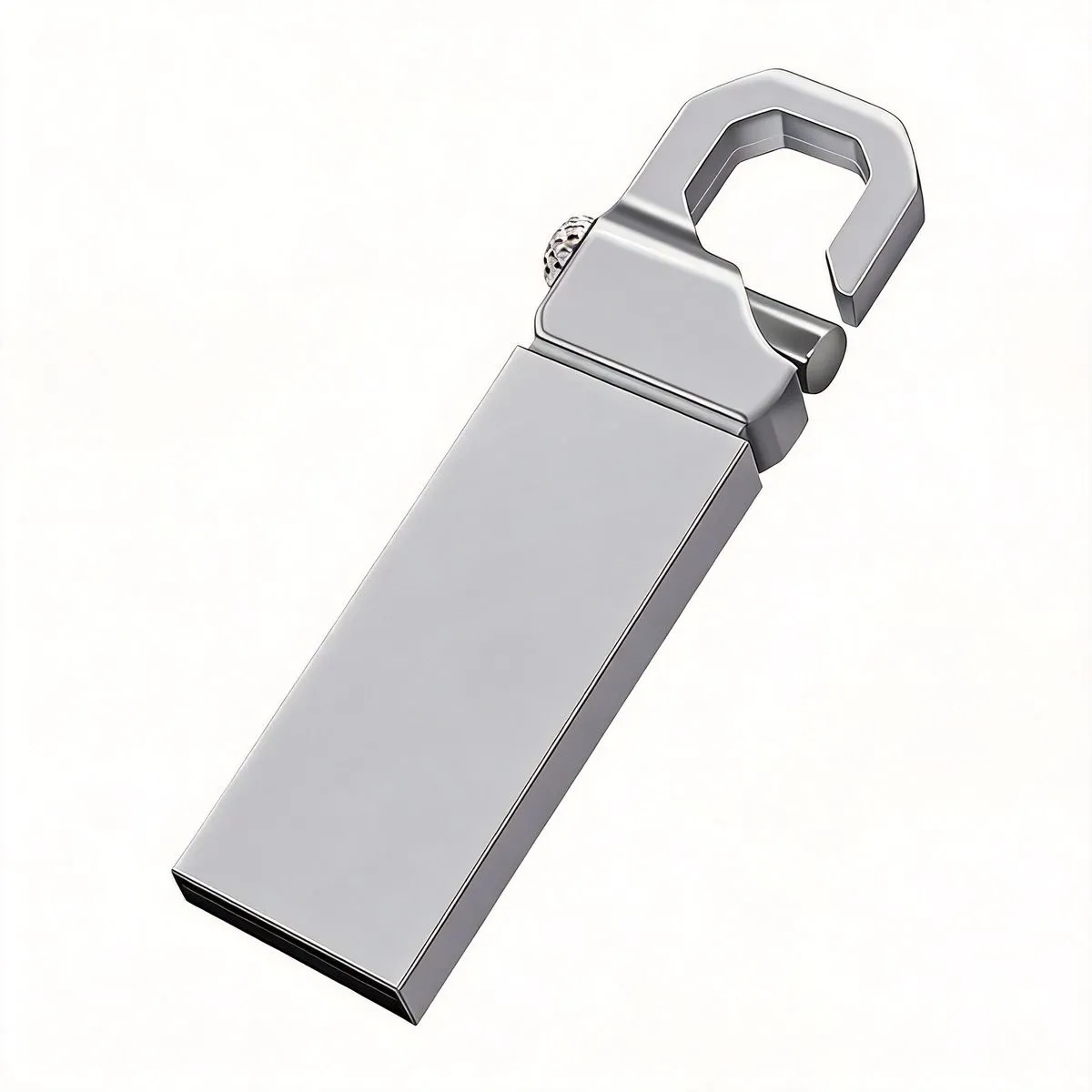 USB Flash Drive 4GB High-Speed Portable Storage - Silver