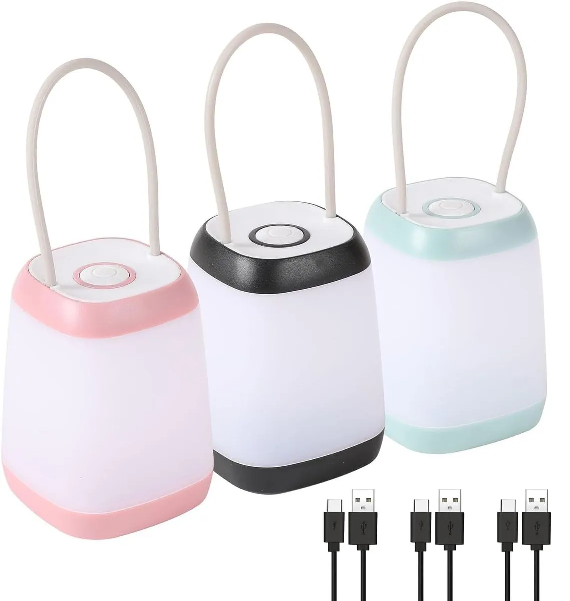 3 Pack Rechargeable LED Camping Lantern