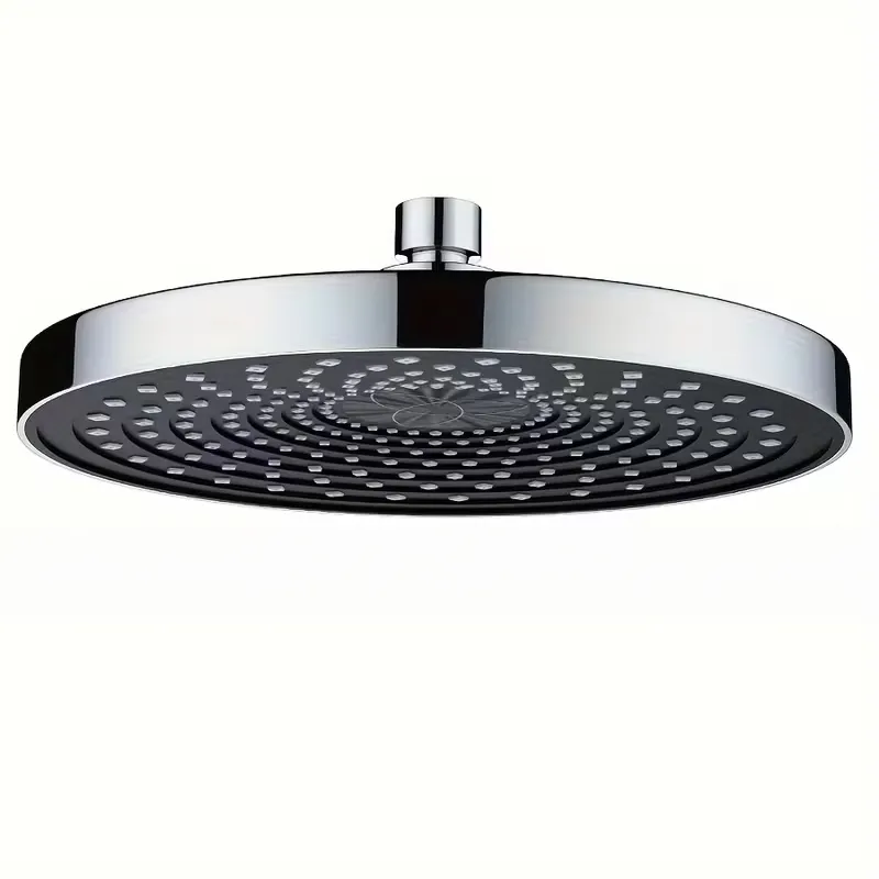 Large Round Overhead Shower Head, Powerful Rainfall Spray