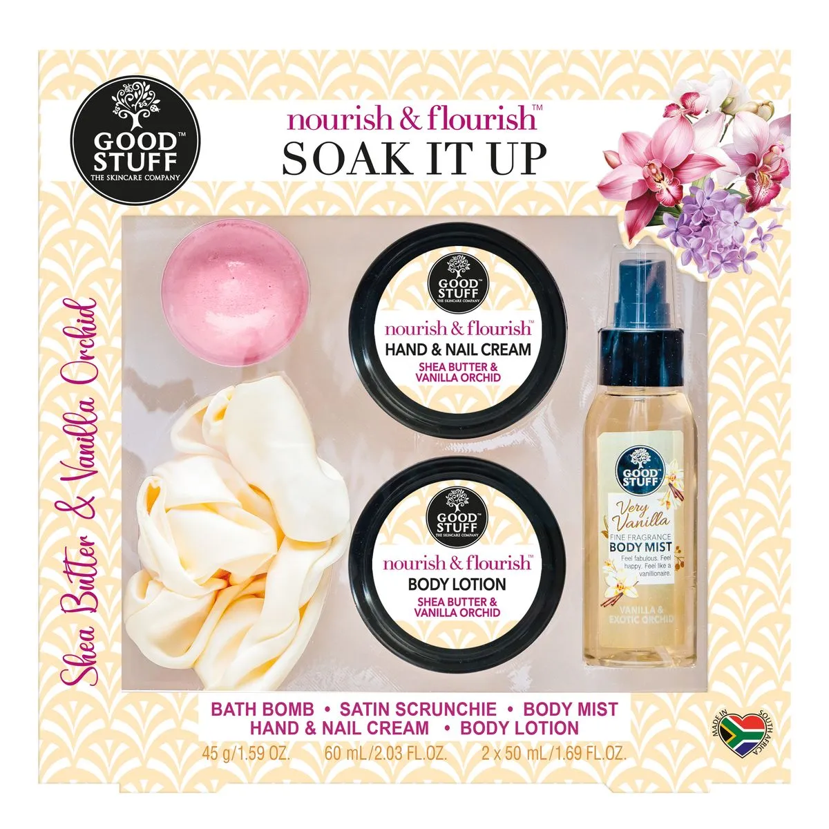 Good Stuff Nourish & Flourish Soak It Up Gift Set 5pc