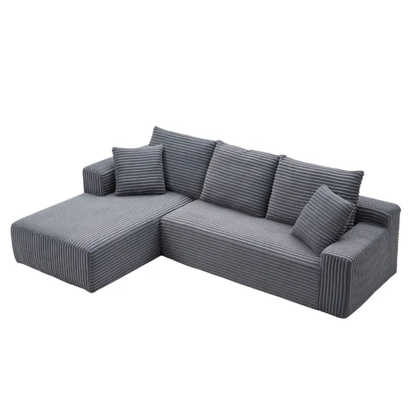 Armoire 2 Seater L-Shape Couch